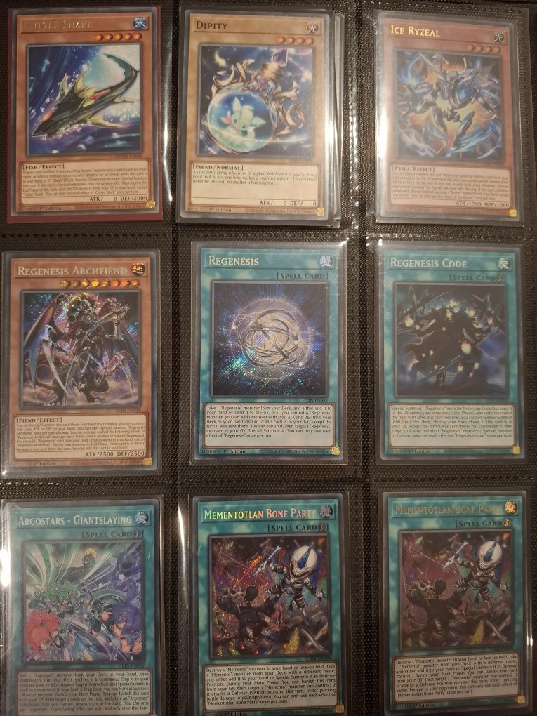 Cartas Yu-Gi-Oh vários sets Parte 1