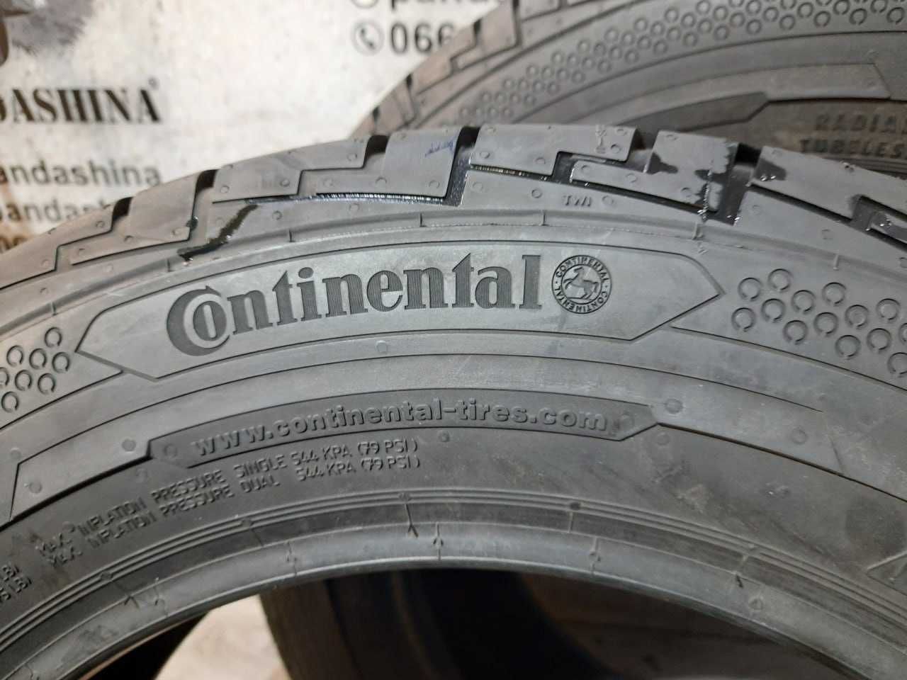 Шини сток 195/65 R16C CONTINENTAL ContiVanContact 5 б/в літо склад