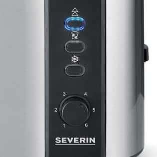 Toster Severin AT 2589 srebrny/szary 800 W