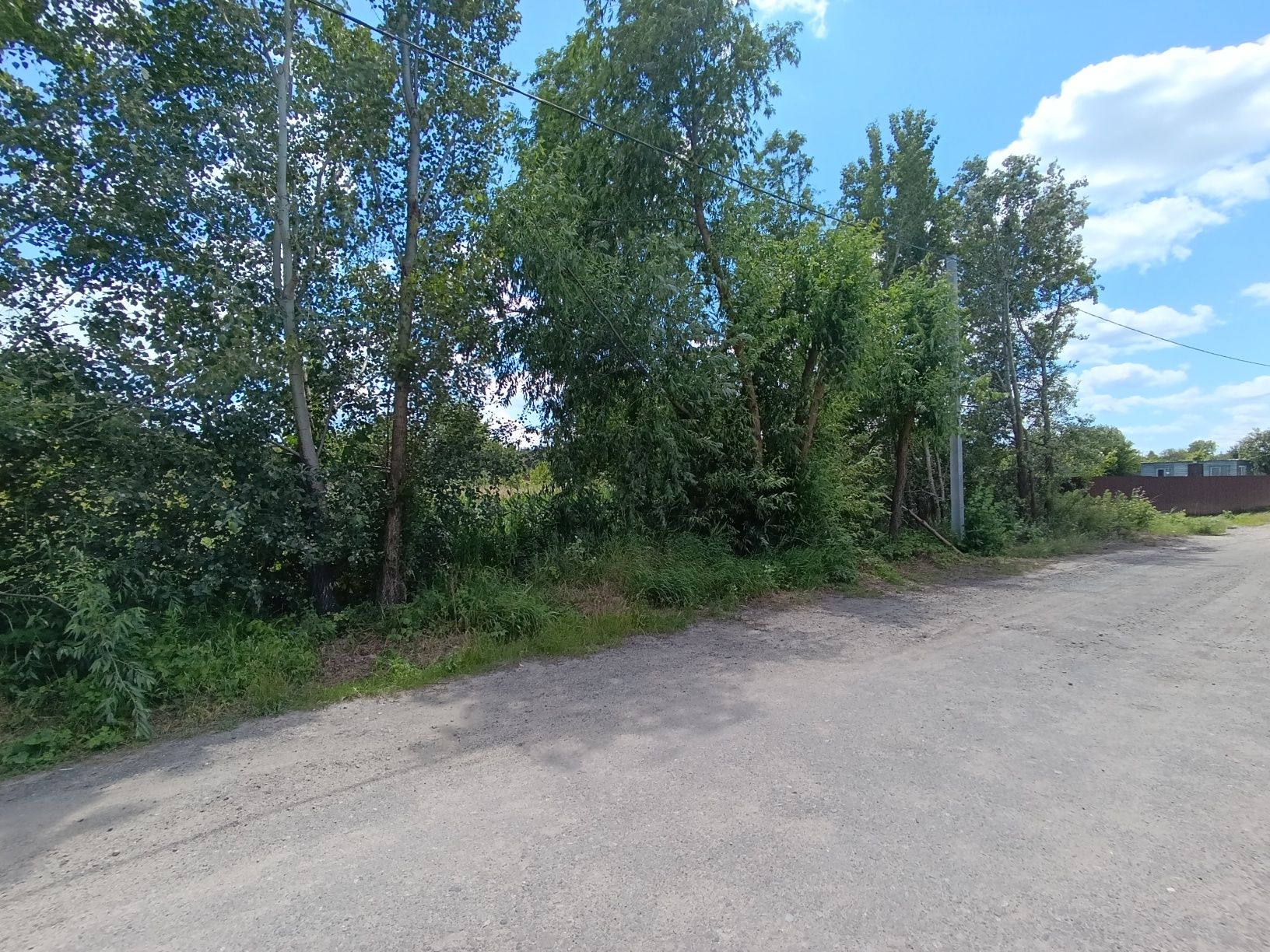 Продаж широкого участку м-н Польок в м.Обухів