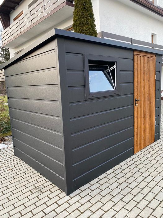 Domek schowek ogrodowy narzedziowy