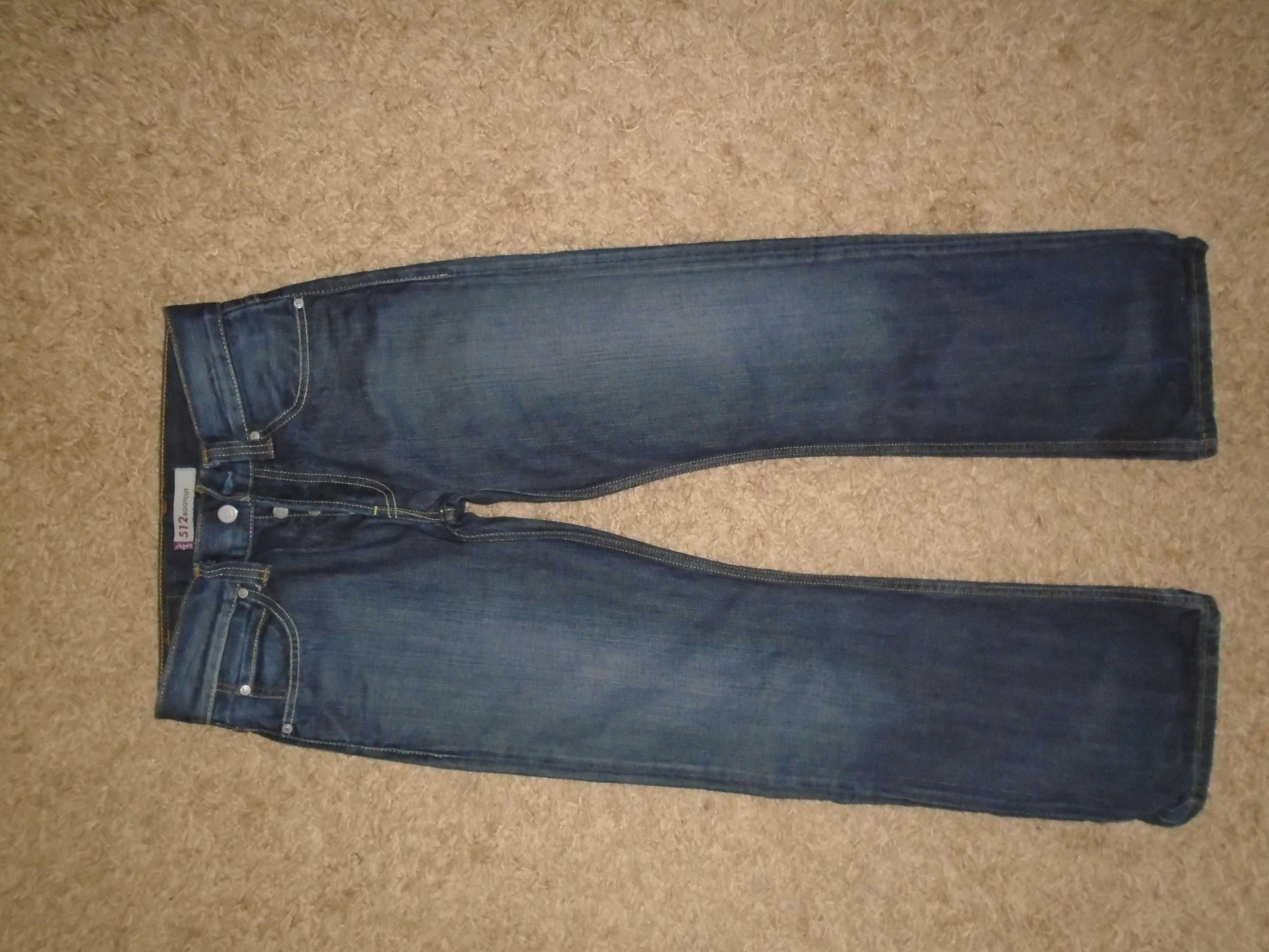 Джинсы Levis 512 Bootcut USA W30L32-30