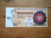 200000 zł 1989 - A -  UNC