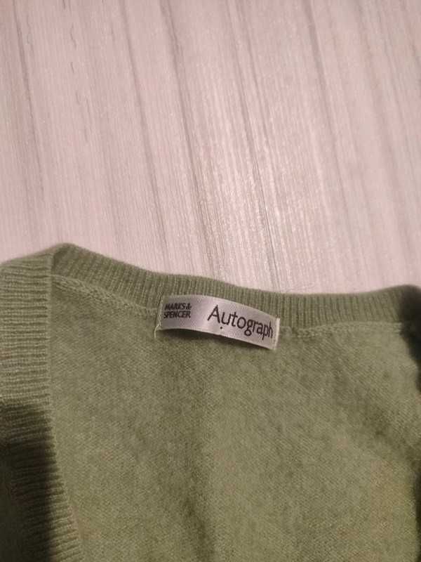 sweter damski kaszmirowy rozm. s firmy Marks&Spencer  100% kaszmir