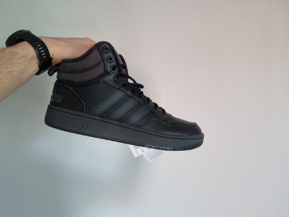 Adidas Hoops 3.0 Mid WTR. Męskie buty sportowe, sneakersy, trampki.