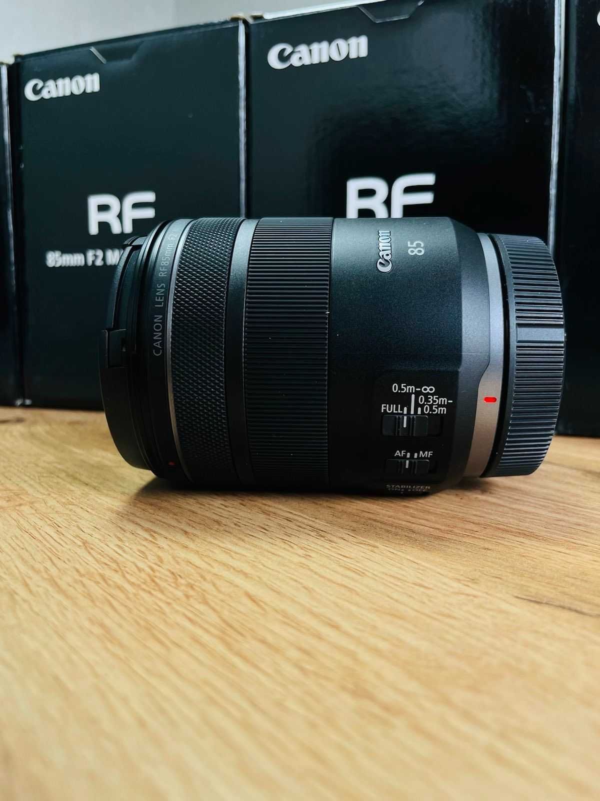 об’єктив Canon – RF 85mm f/2 MACRO IS STM – Canon R