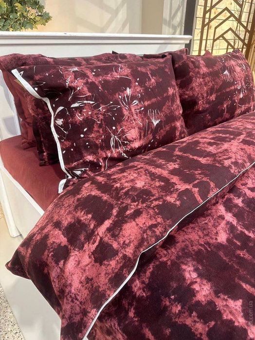 Постельное белье Sarev flannel евро(Акция]