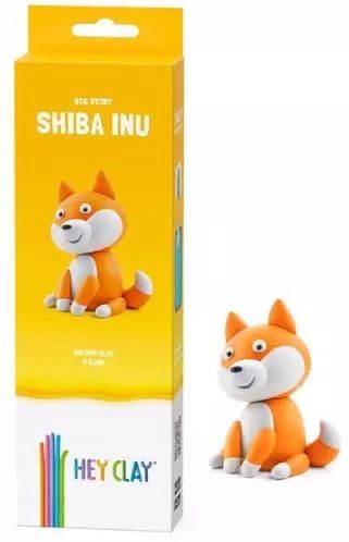 Hey Clay. Psy. Shiba Inu. TM Toys