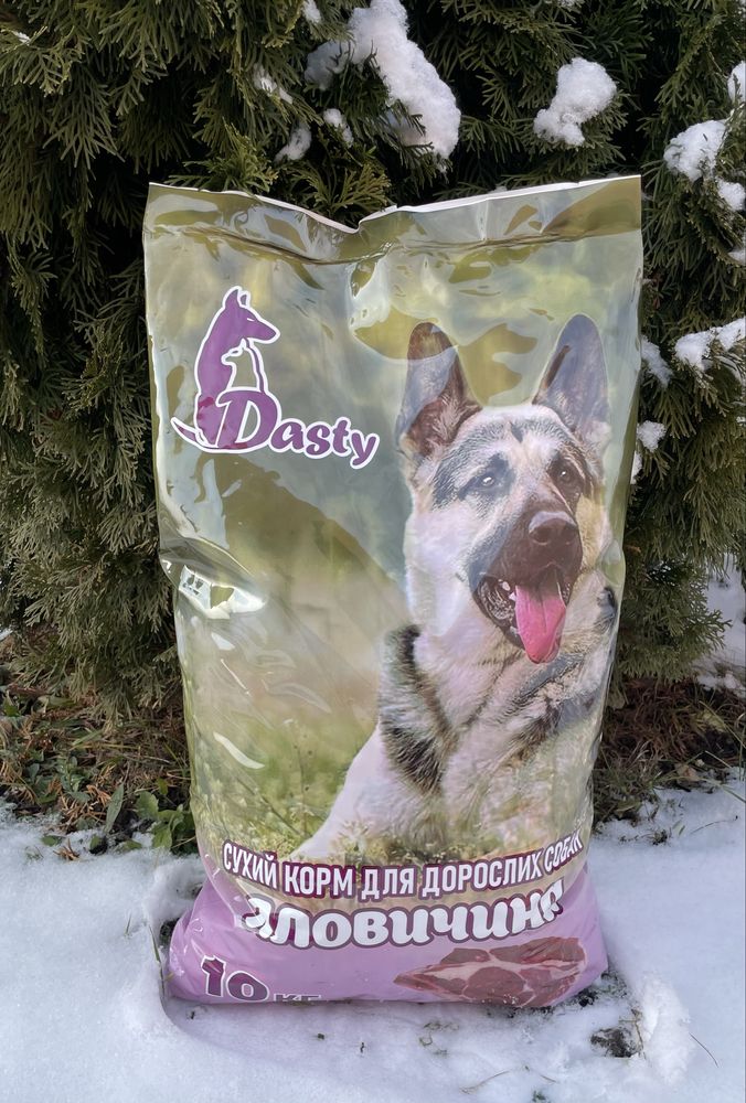 Корм Dasty lite з яловичиною.