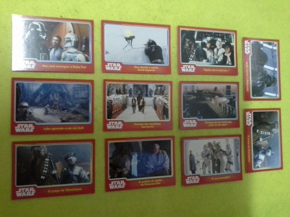 160 cartas STAR WARS