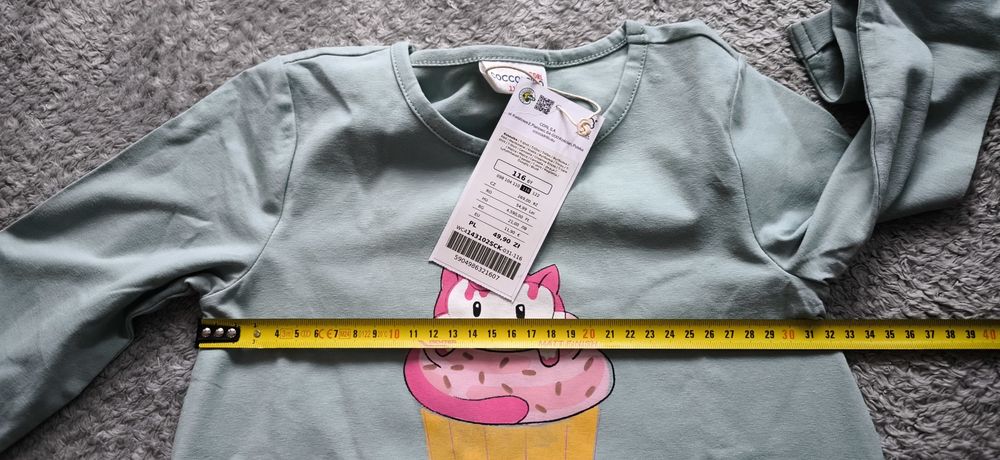 Nowa bluzka tunika coccodrillo r. 116