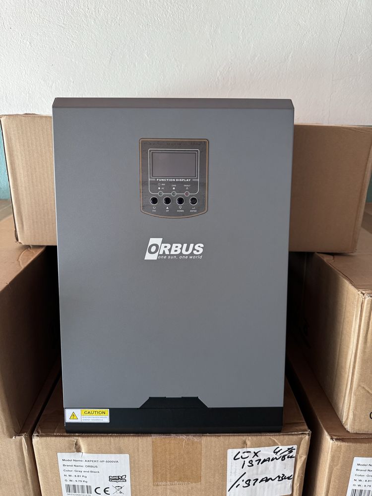 В Наявності Гібридний Інвертор ORBUS 48 вольт 5 квт 48V 5000 watt