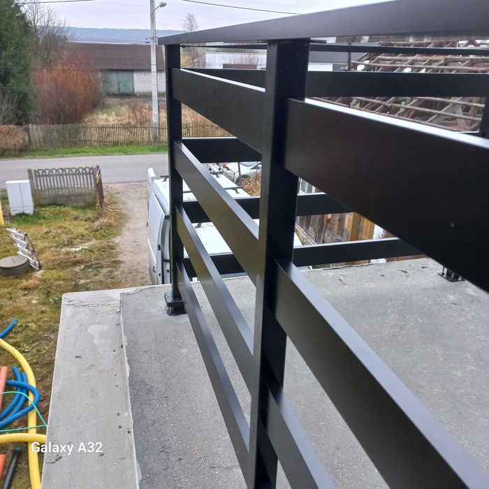 Balustrada balkonowa balustrady aluminiowe Barierki stali nierdzewnej