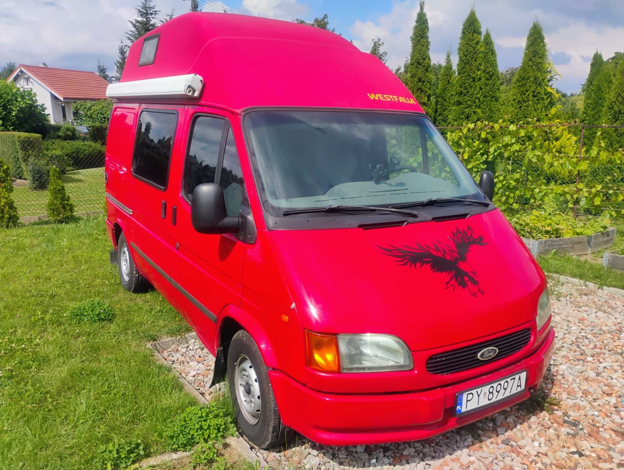 Ford Transit Camper 2,5 D  oryginalna WESTFALIA w dobrym stanie
