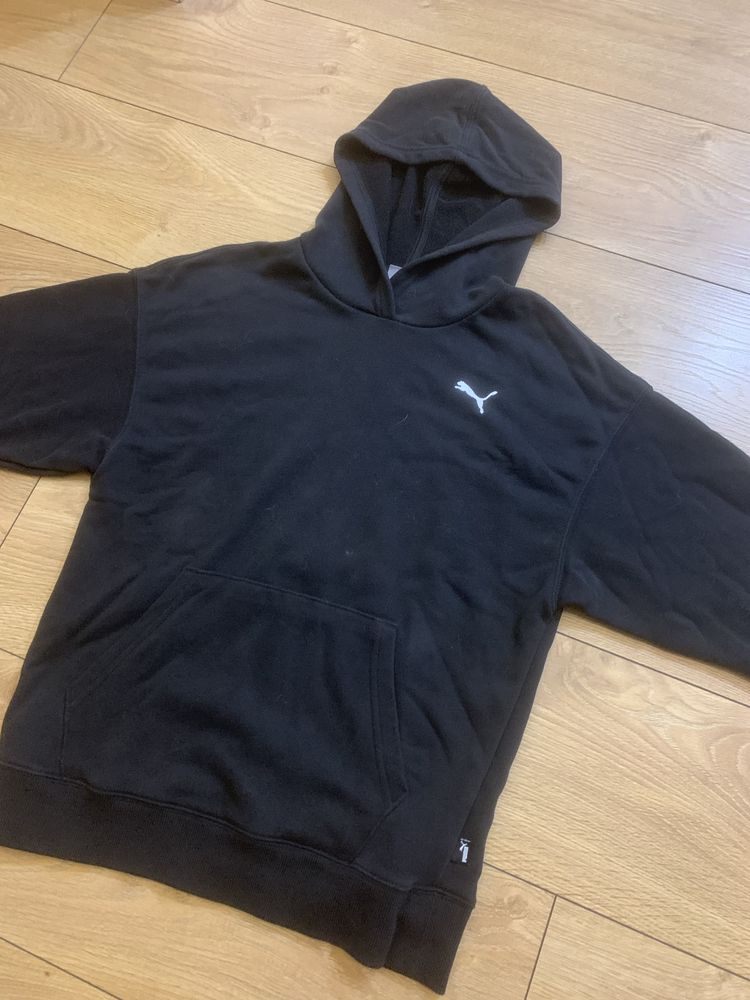 Czarna bluza z kapturem PUMA rozm. XS
