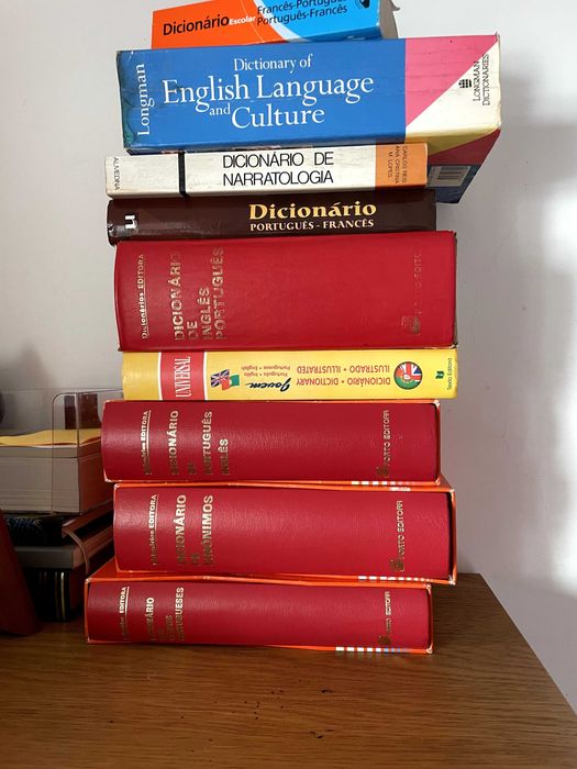 Conjunto de dicionários em muito bom estado