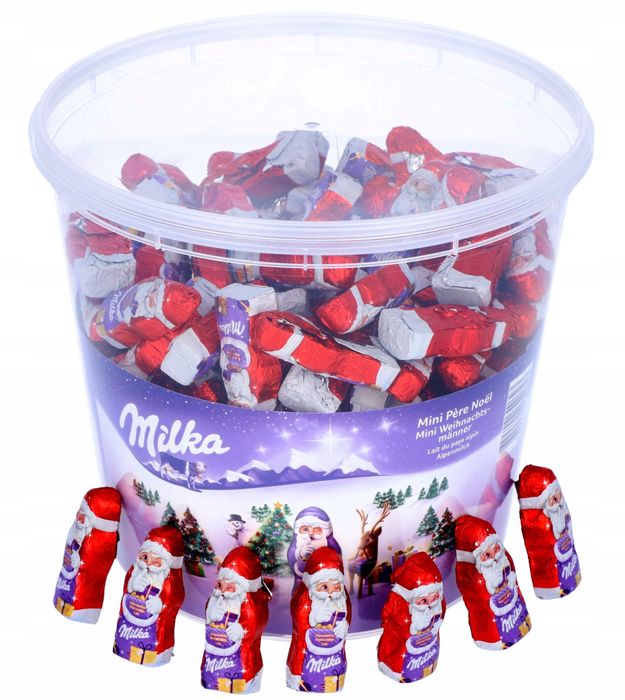 Milka 1540 g (175szt) NA MIKOŁAJKI DE