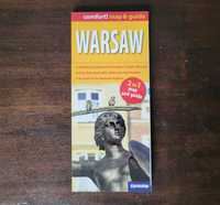 Mapa i przewodnik Warszawa Comfort map & guide Warsaw wersja angielska