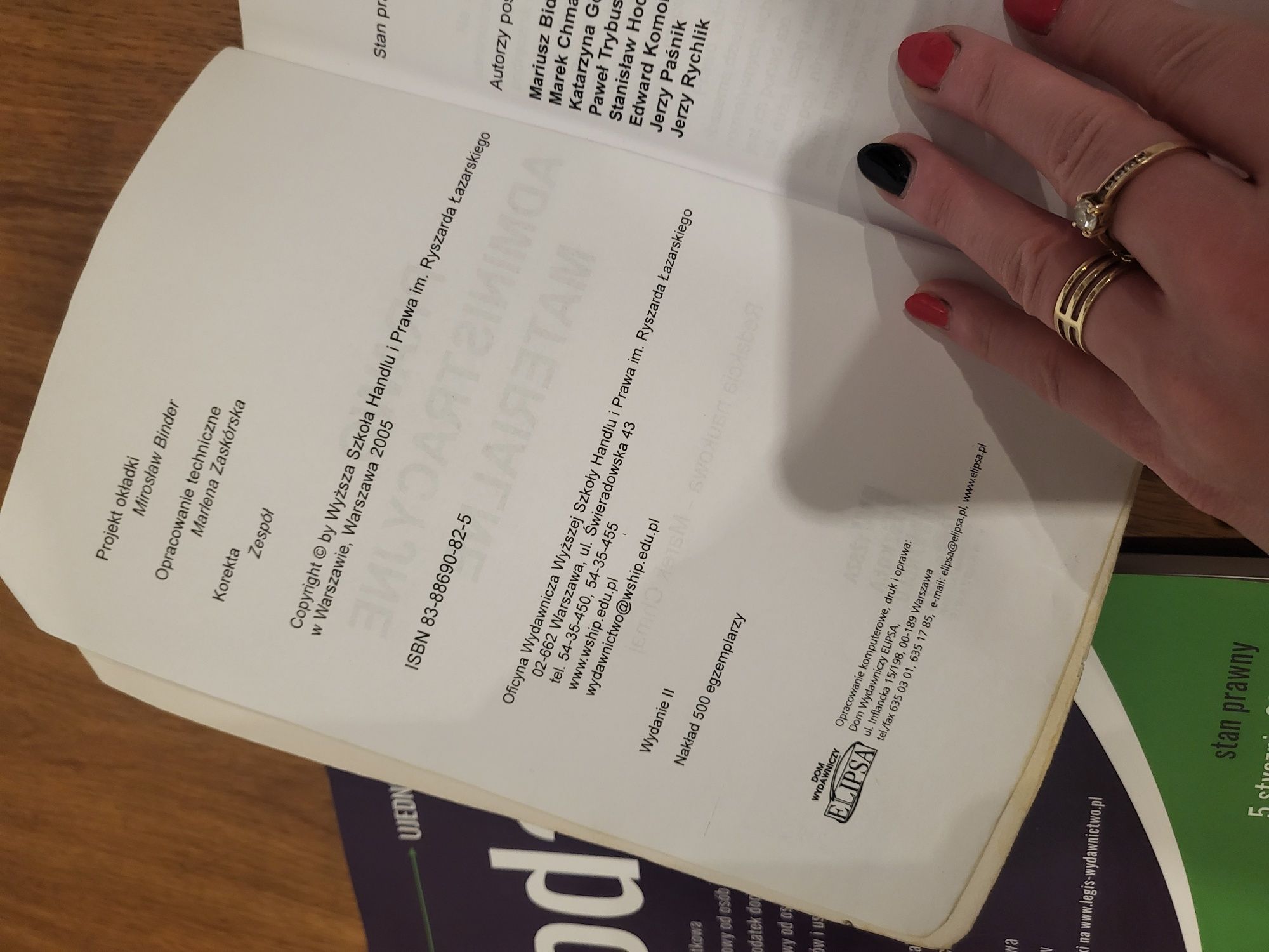 Książka prawo administracyjne materialne marek chamaj