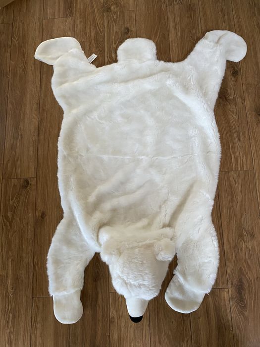 Коврик в дитячу кімнату Білий медвідь