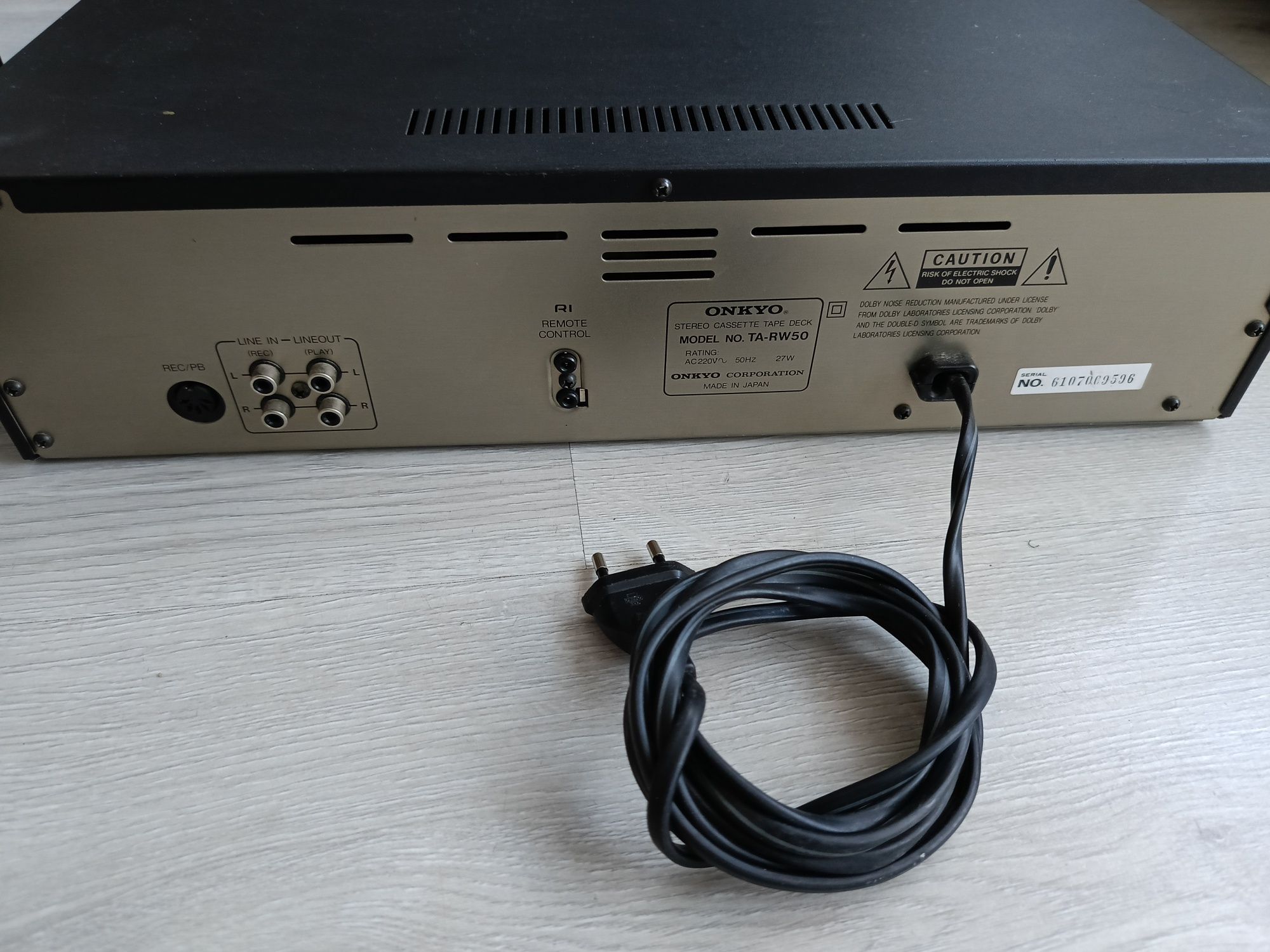 zestaw vintage marki Onkyo, w pełni sprawny i w doskonałym stanie