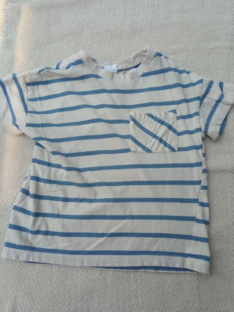 Koszulki t-shirt krótki rękaw polo Zara H&M r.92