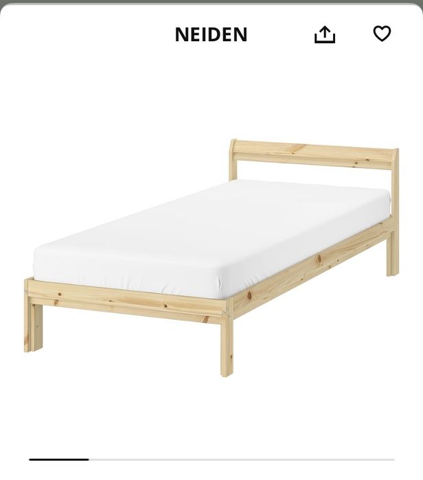 Cama solteiro nova,marka Ikea