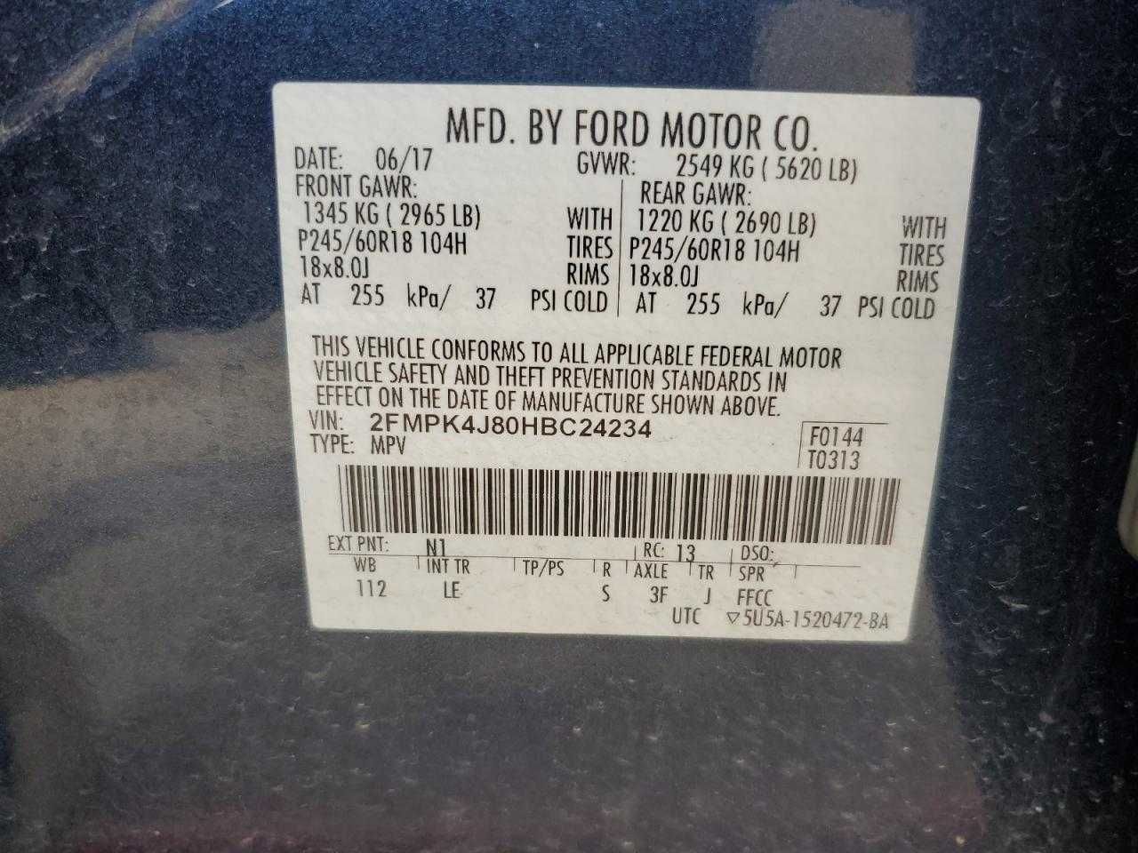 2017 Ford Edge SEL