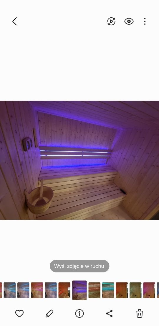 Sauna ogrodowa balia jacuzzi domek letniskowy