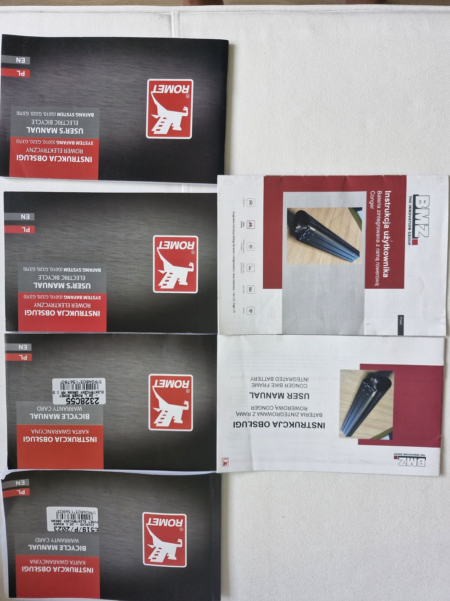 2 rowery elektryczne Romet Orkan MM 1 D , 1 M rozmiar 20 L