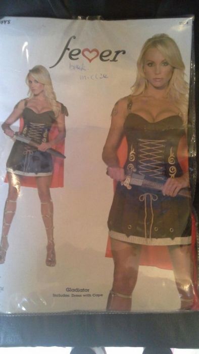 Strój na karnawał, Halloween,przebranie Gladiatorka,wojowniczka Nowy