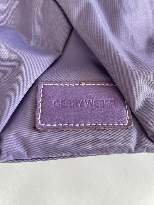 Fioletowa liliowa torebka na ramię Gerry Weber bagietka