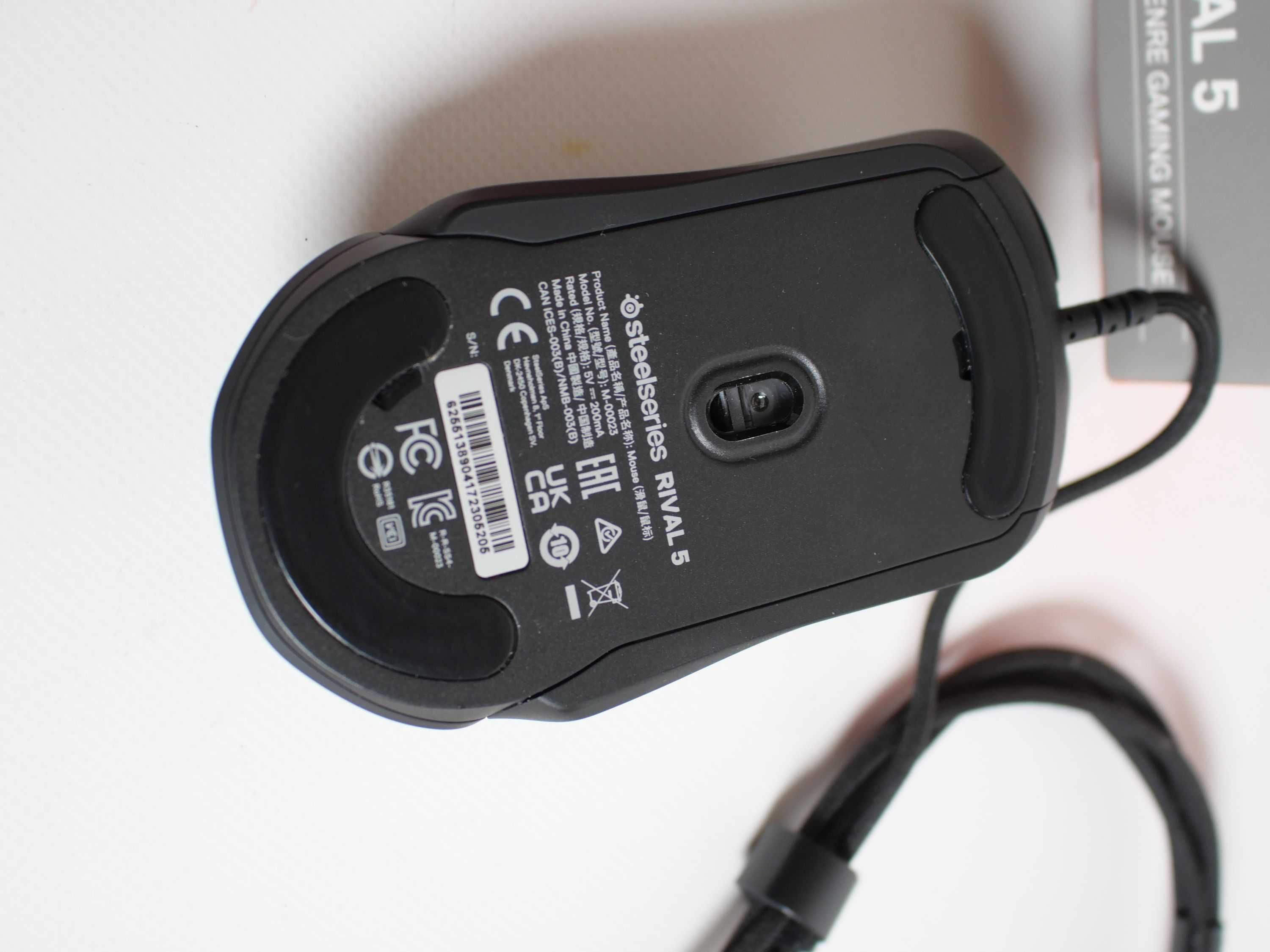 Ігрова комп'ютерна миша SteelSeries Rival 5 USB Black gaming mouse RGB