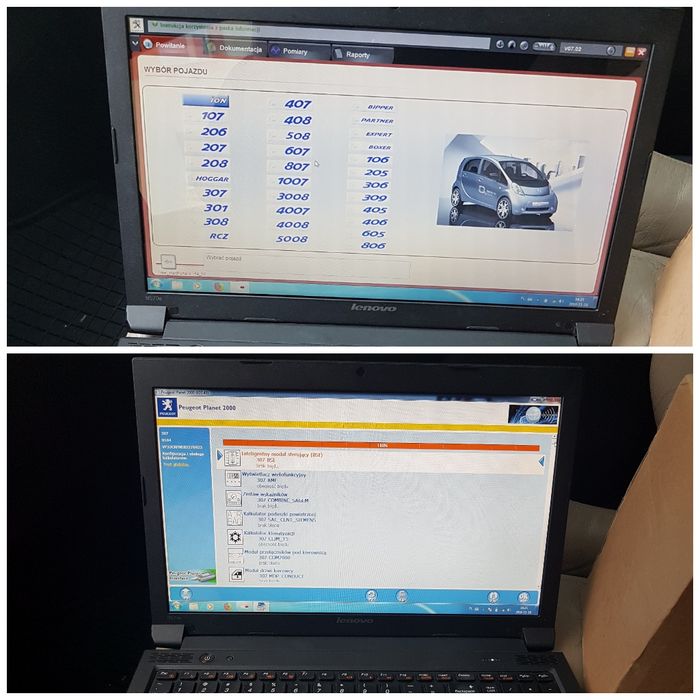 Diagnostyka Citroen Lexia Peugeot PP2000 Diagbox Lancia planeta błędy