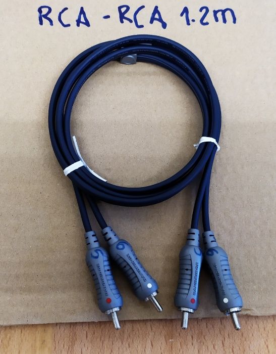 BANDRIDGE 2x RCA Male Cabo Audio