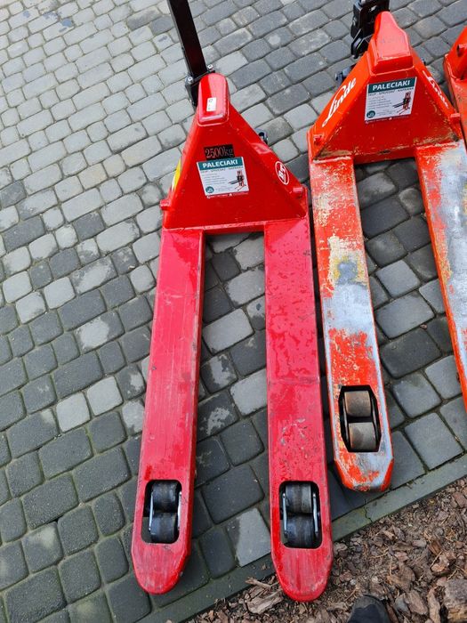 Wózek paletowy paleciak piesek podnośniki paleciaki różne