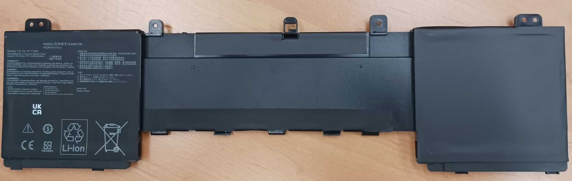 Bateria Li-on Asus Zenbook UX580GE