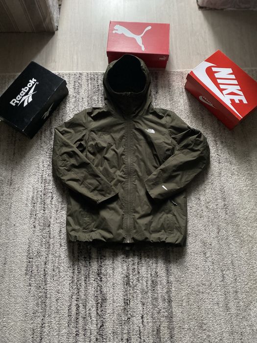 Пухова куртка The North Face на утяжках DryVent outdoor TNF оригінал