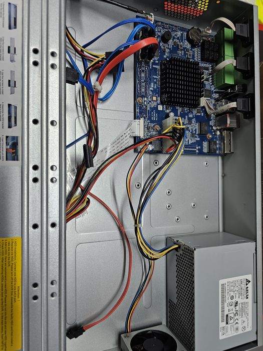 Rejestrator IP Dahua NVR5432-4KS2 na 32 kamery IPC 4 dyski. RACK