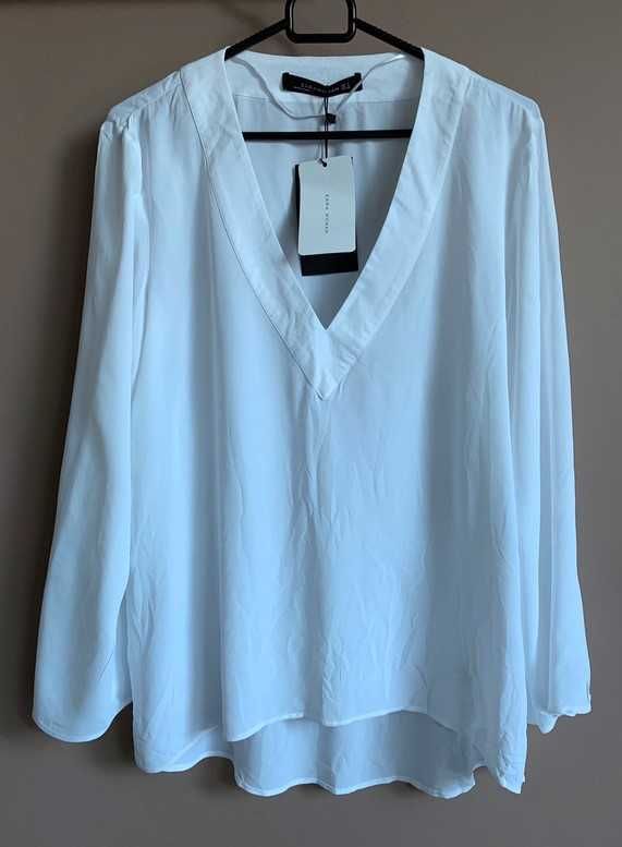 Nowa biała koszula Zara S 36 OPIS