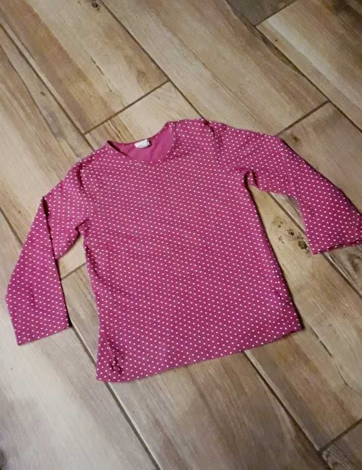 H&M bluzka w groszki r.86