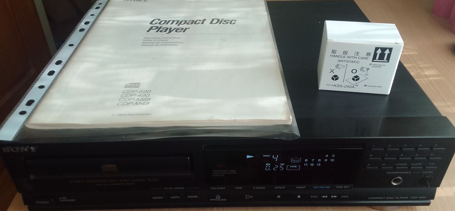 CD проигрыватель Sony SDP-M49 (Made in Japan 110v-220v))