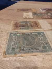 Niemcy banknoty 2 5 10 20 marki