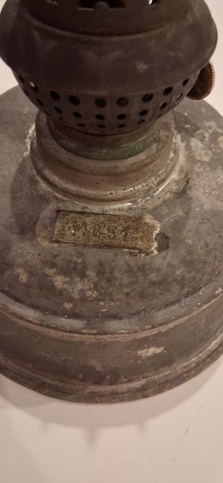 Aluminiowa lampa naftowa PKP WZMPT 10