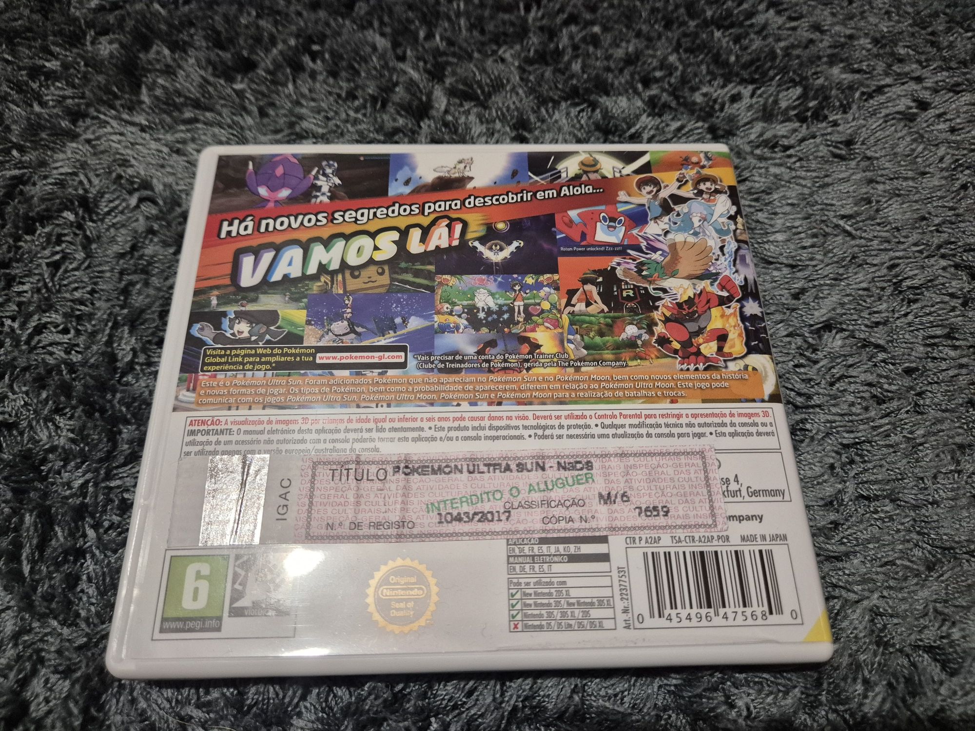 Pokemon ultra sun fan edition