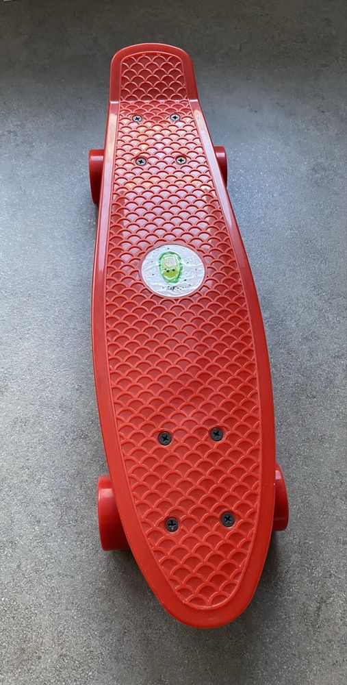 Пенни борд новый Красный 55x15x10 cм цена 250грн