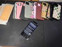 Iphone 13 niebieski  duży zestaw