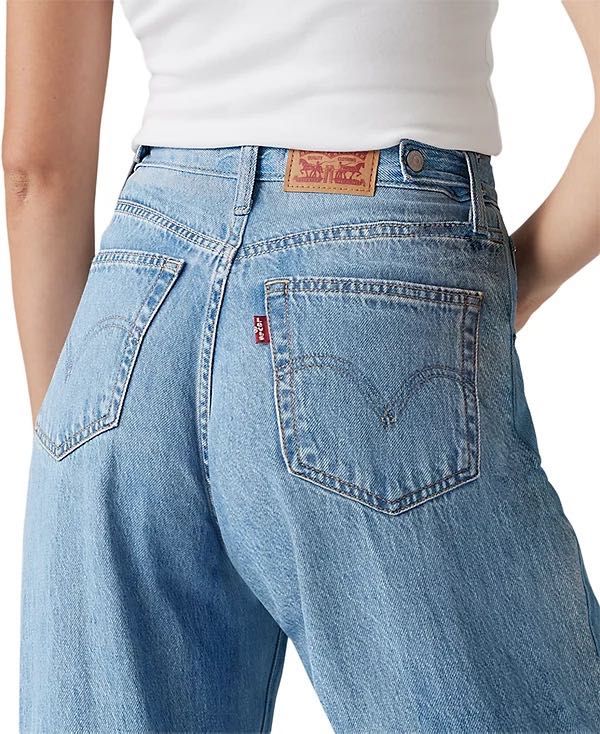 Levi's Cinch-Waist Lightweight Baggy Jeans. Джинсы багги р 28