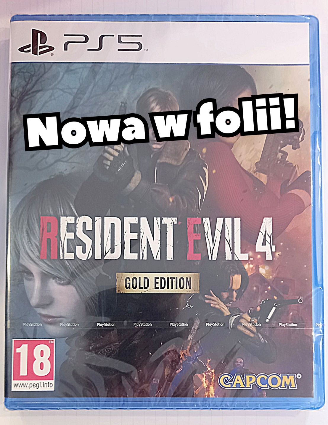 Gra Resident Evil 4 Gold Edition na PS5 /Nowa w folii! Sklep Chorzów