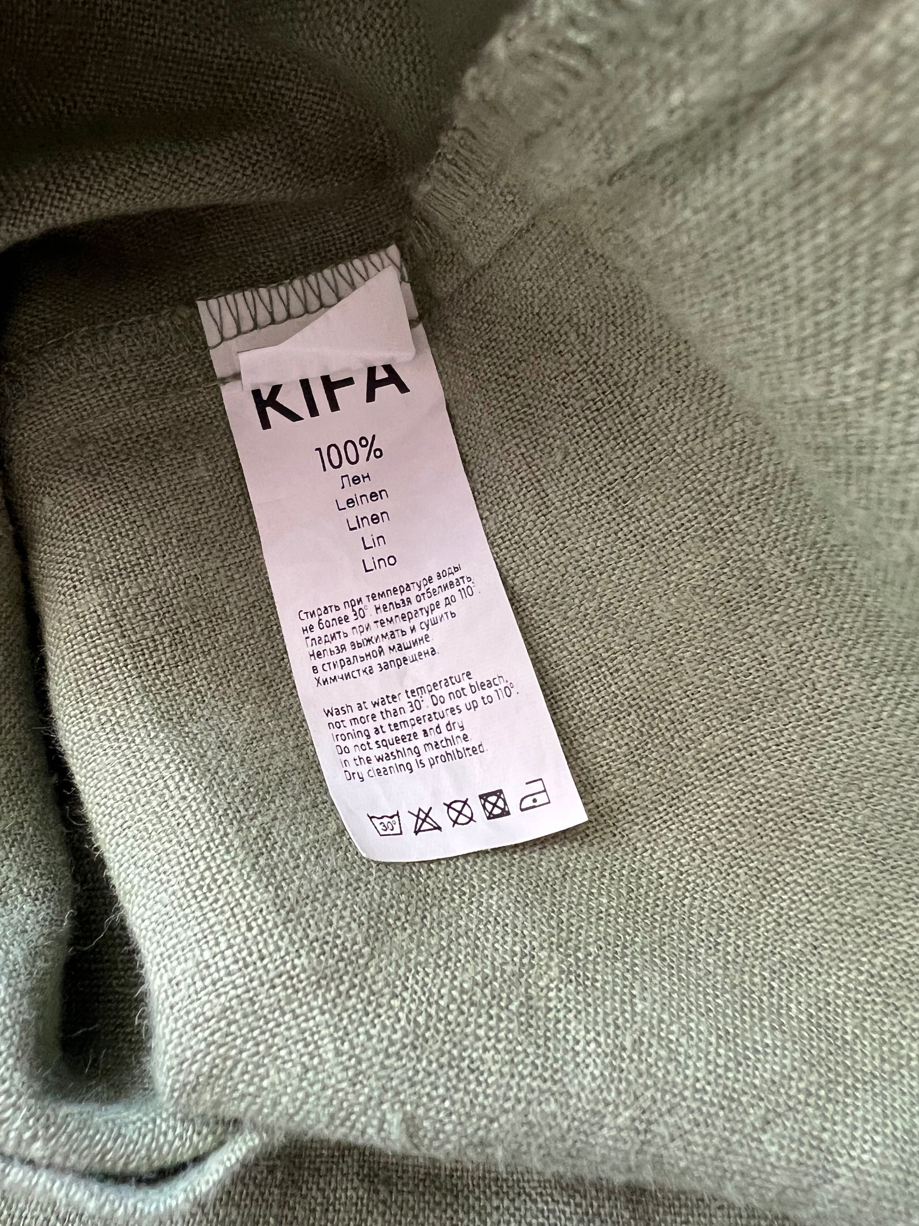 Льняное платье красивый цвет